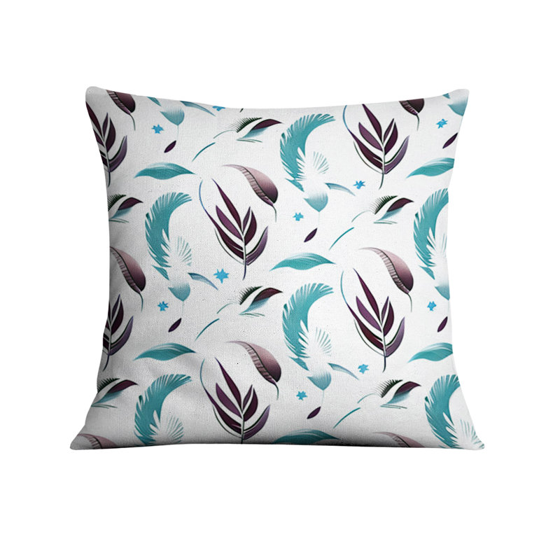 Coussin décoratif, Housse de coussin seulement - sans coussin, H 16 po x l 16 po