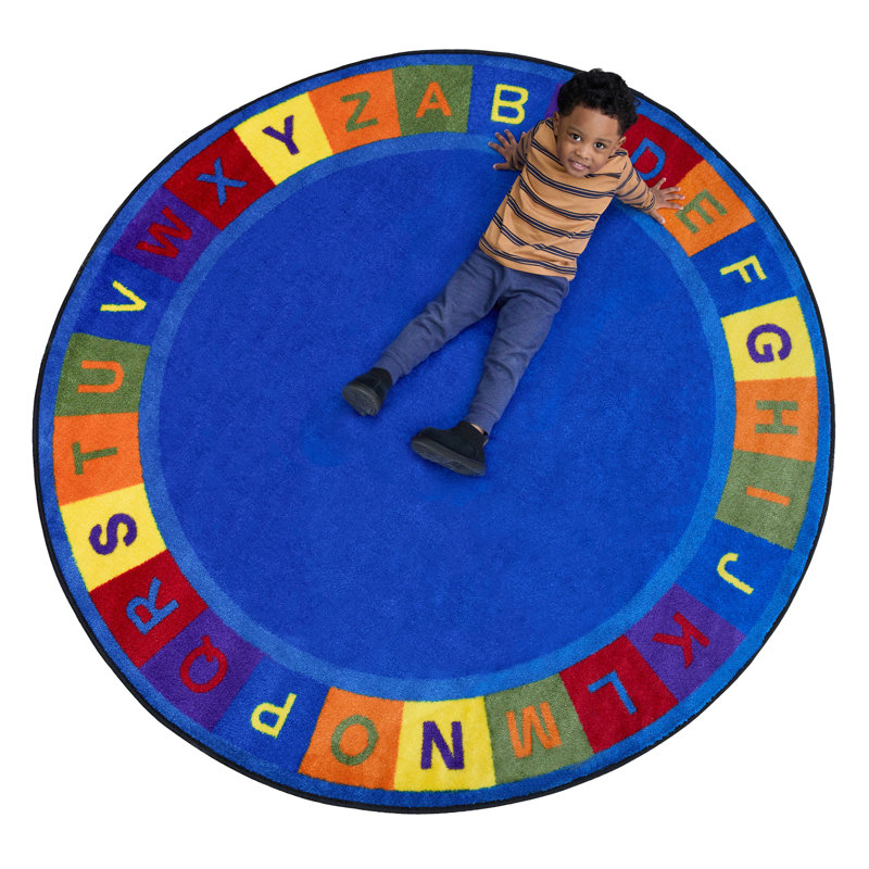 Tapis pour enfant KidCarpet Tapis de chambre de bébé Alphabet | Tapis éducatif pour enfants | Tapis de jeu pour enfants