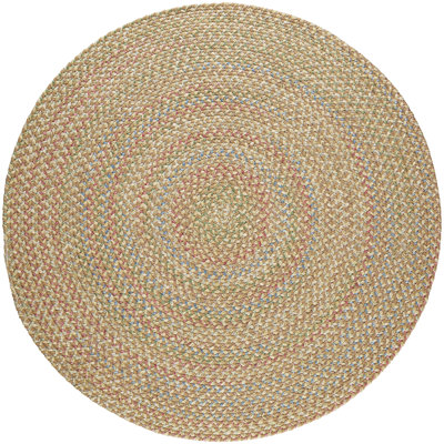 Tapis beige jaunâtre tressé Deckerville