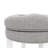 Shearson Swivel Upholstered Counter Stool with Solid Wood Frame