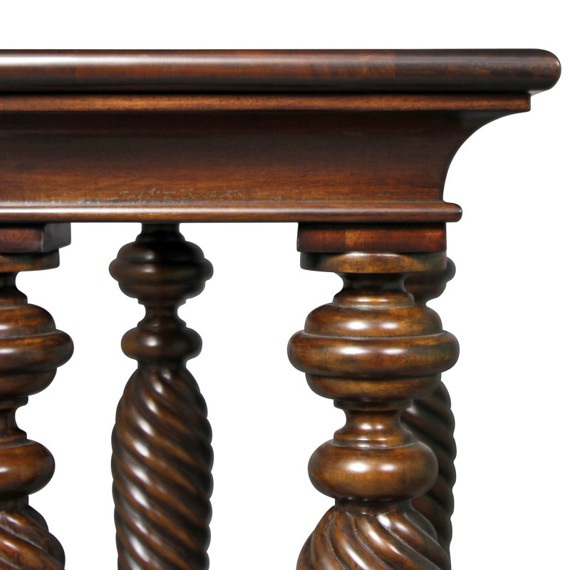 Console en bois massif 35 po Hardwick Hall