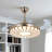 Modern 42" Ceiling Fan With Led Light Kit & Remote, 3 Colors Changing, 3 Speeds