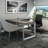 Pivit Steel Frame L-Shape Desk-73208408-73208404