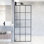Écran de douche à cadre fixe avec verre 3/8 po M 34 po x H 74 po Mosaic