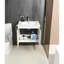 Single Bathroom Vanity with @Solid + Manufactured Top