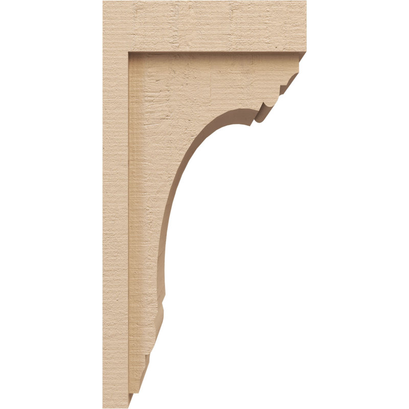 Bois de cèdre brut Warren, H 16 po x l 8 po x P 8 po