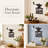 15" x 17" Black Coffee Cup Wall Decor, Farmhouse Coffee Bar Sign for Kitchen Cafe Restaurant