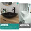 Lavabo vasque en verre Elegant
