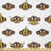 Devoiry Funny Monkeys with Bananas Various Expressions Multi-Purpose Fabric