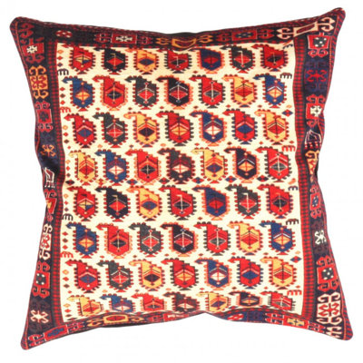 Pasargad velvet Throw Pillow 16'' X 16"