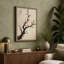 Blossoming Branch Japandi - Wrapped Canvas-666409430-666409435