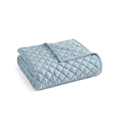 Martha Stewart Simone Solid Reversible Blanket