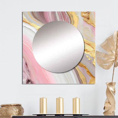 Mahliyah - Modern Large Square Mirror For Wall Art Decor
