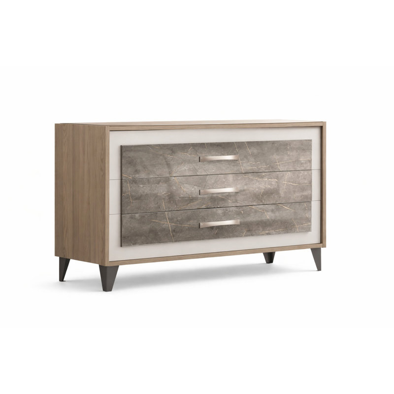 Infinity 3 - Drawer Solid Wood Dresser