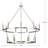 Nicat 15 - Light Dimmable Tiered Chandelier-1178120188