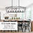 Chantrea 7 - Light Dimmable Kitchen Island Square / Rectangle Chandelier-1670263803