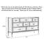 Commode d'appoint American Country Style