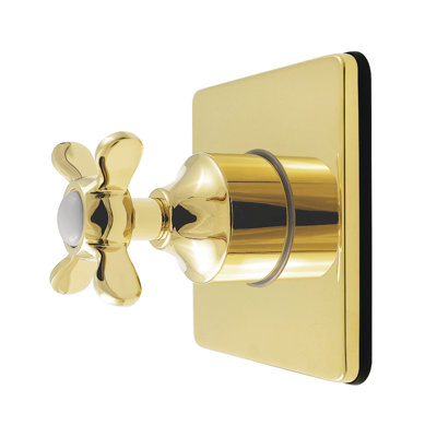 Kingston Brass Essex Single-Handle Wall Mount Six-Way Diverter Valve with Trim Kit