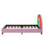 Lit plateforme tapissier Rainbow Design