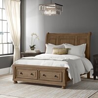 Lark Manor Friese King Platform Solid Wood Configurable Bedroom Set ...