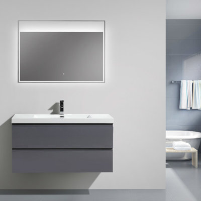 Ensemble de meuble-lavabo simple 41,75 po Curly