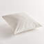 Coussin décoratif carré intérieur / extérieur en jacquard tissé neutre 24 po Gakona Solenne-334610817-334610831