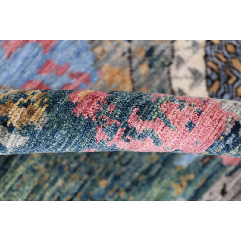 One-of-a-Kind 3'11" X 5'11" Hand Knotted Area Rug