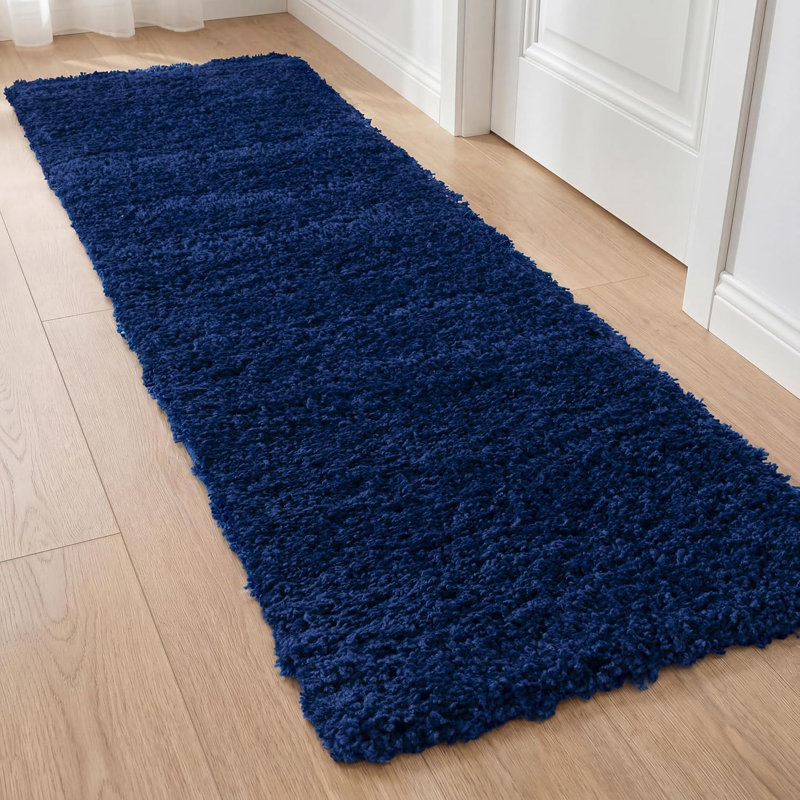 Galaxy Shag, Navy, 80 x 150 cm