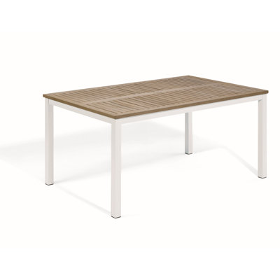 Travira Rectangular Tekwood Outdoor Dining Table