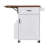 39.3" Farmhouse Kitchen Island with Drop Leaf-2060111112