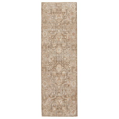 Tapis taupe foncé Clint