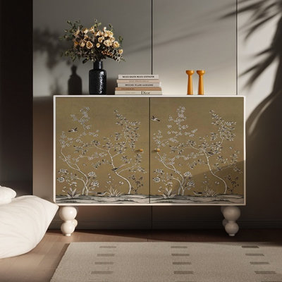 Armoire multifonctionnelle de style français.