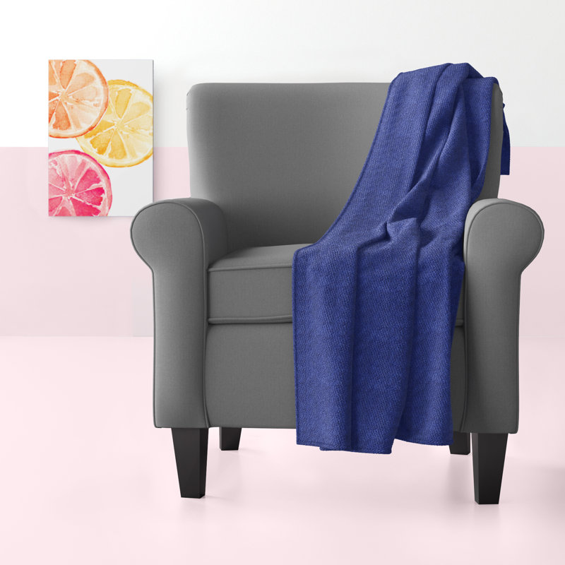 Kimran Throw Blanket, W125 x L150cm, Grey