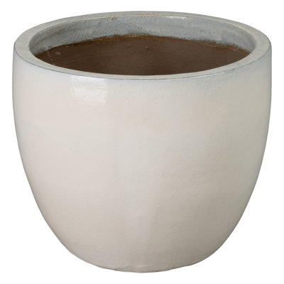 PLATEAU ROND LG BLANC 23X20 "H