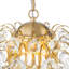 Lustre en cristal 3 lumières Glam
