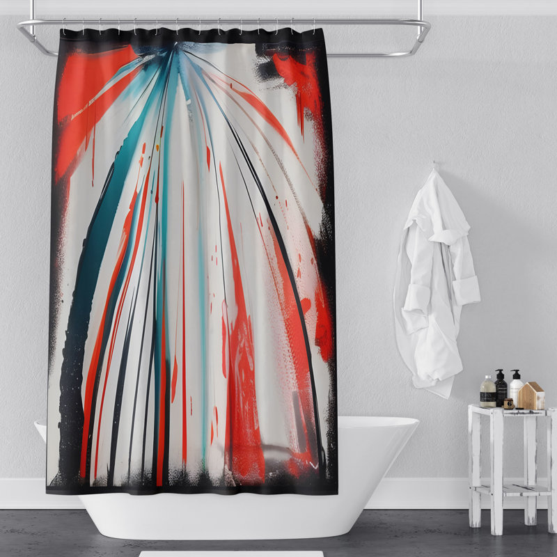Rideau de douche Alnora, H 83 po x l 70 po
