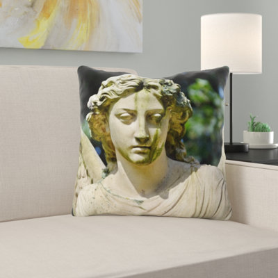 Microsuede Throw Pillow