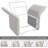 Upholstered 69.8'' Reclining Sleeper Sofa-1572556330