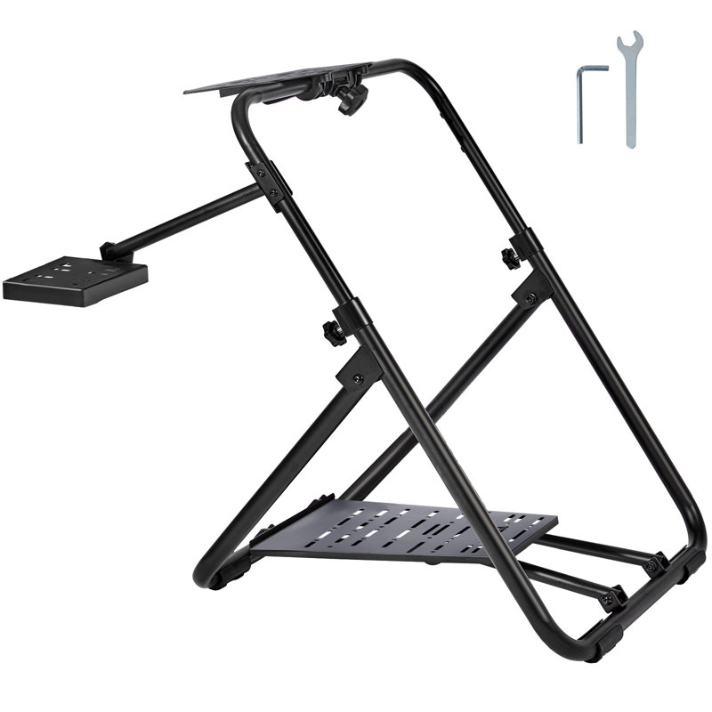 Inbox Zero Adjustable Wheel Stand Game Chair