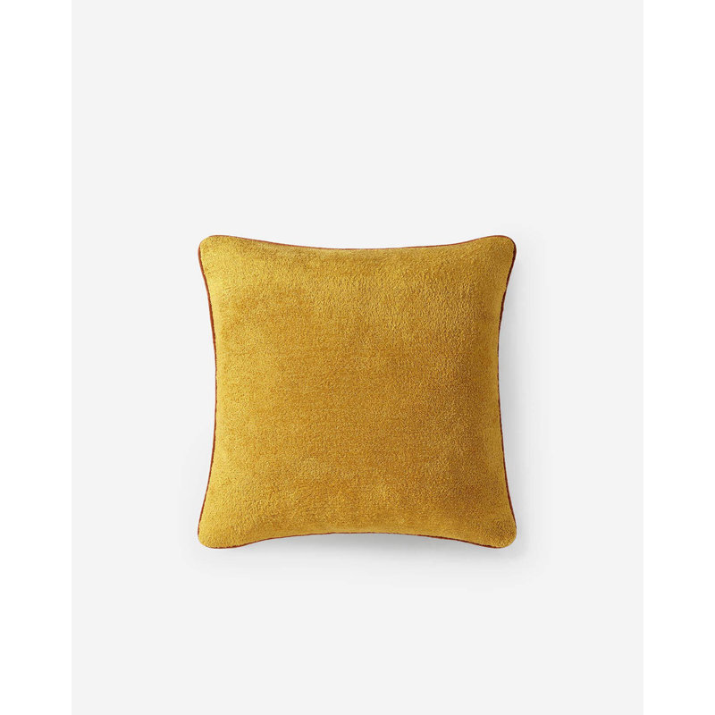 Coussin Cloud Silque, Olive / figue