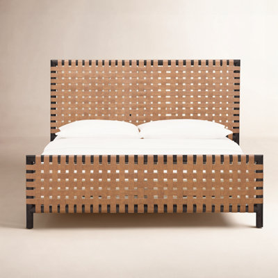 Colleen Leather Bed