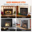 1 Panel Iron Fireplace Screen