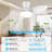 32 inch Quiet Ceiling Fan with Light and Remote Control-18681213