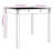 Lashelle Rectangular Outdoor Dinning Table-1918945021