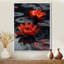 Romantique rouge Monocrhome Lotus Pond I - art mural Lotus-597770510-597770498