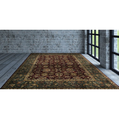 Tahmid Wool Oriental Indoor Rug