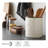 Ceramic / Porcelain Round Utensil Crock