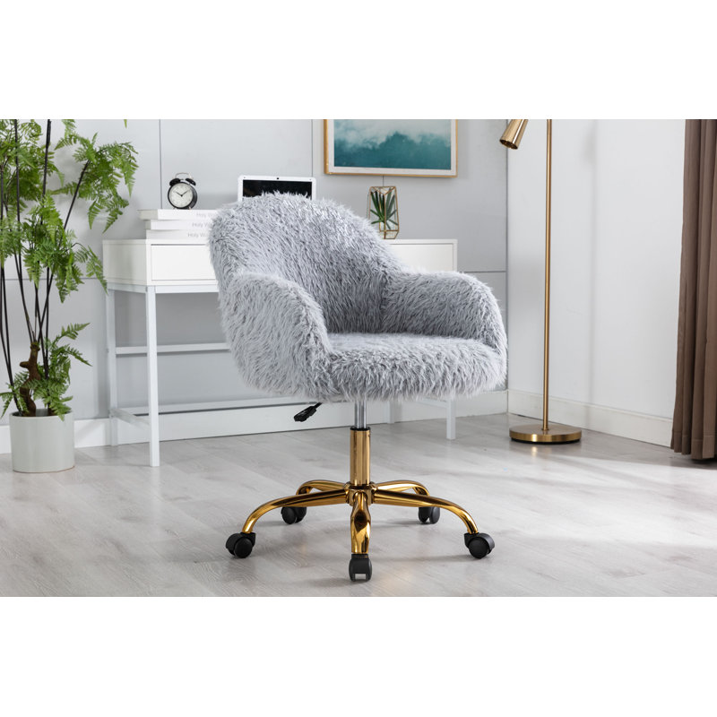 Desk Chair, Grey