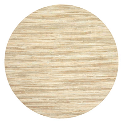 Grasscloth 100% Pthalate-free Vinyl Round Placemats