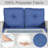 Wicker 6 - Person Patio Conversation Set with Cushions-835487660-835487661